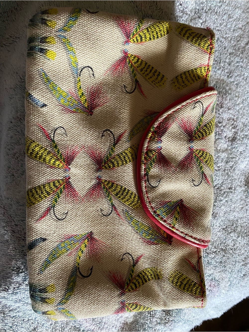 PILCRO AND THE LETTER PRESS ANTHROPOLOGIE FLY
FISHING MAKE UP BAG